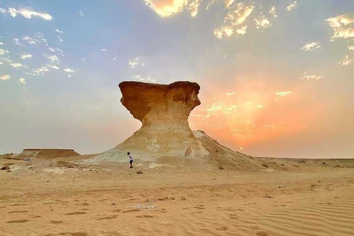 Qatar West Coast: Zekreet Fort, Richard Serra Desert Sculpture & Mushroom Rock Formation Tour photo 1