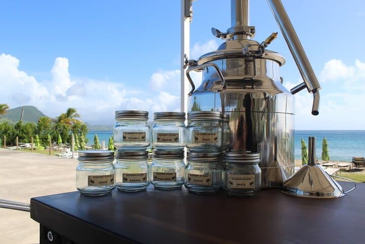 Frigate Bay Rum Masterclass — Distillery Tasting & Bottle-Making in St Kitts
