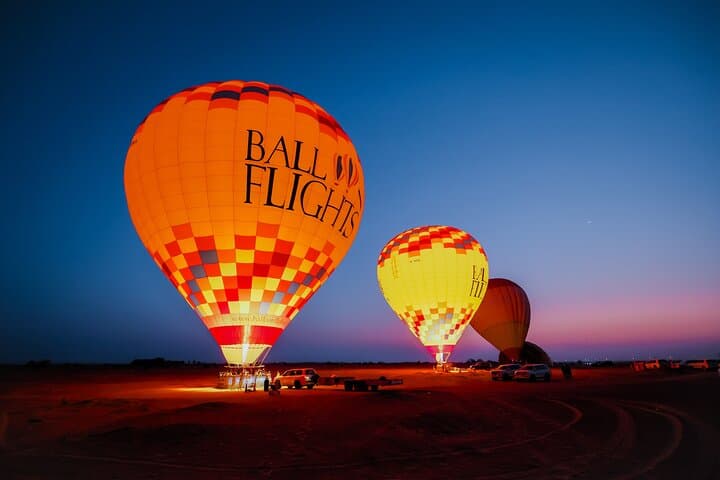 Dubai Desert Hot Air Balloon Sunrise with Buffet Breakfast photo 5