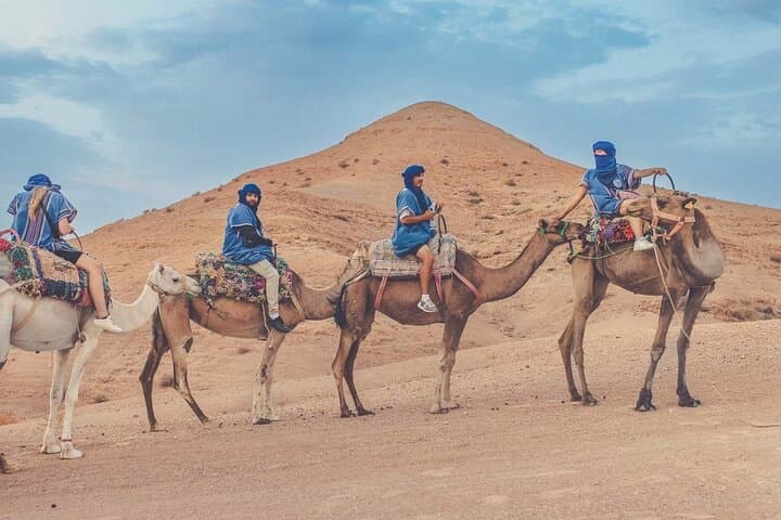 Agafay Desert Sunset Quad Ride, Camel Loop & Dinner Show from Marrakech photo 4