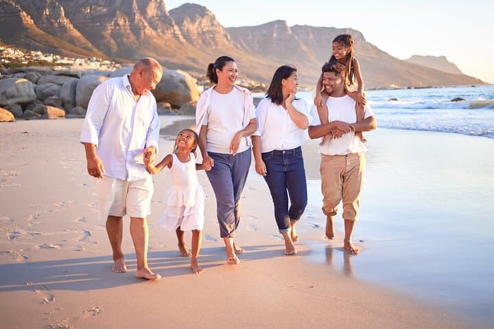 Camps Bay Beach Photoshoot — Private Session with Table Mountain Views
