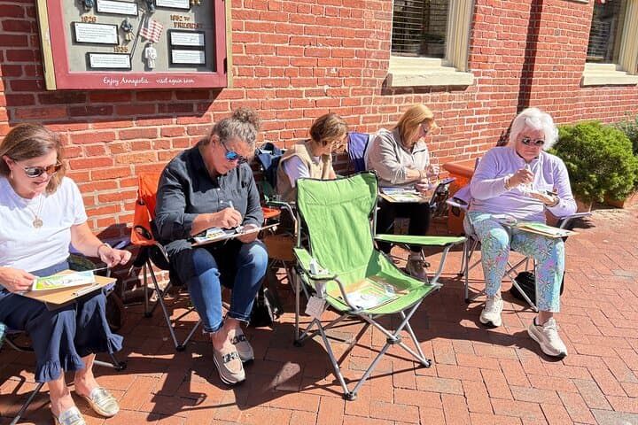 Sketch Annapolis: 90-Minute Urban Watercolor Class in Old Town photo 6