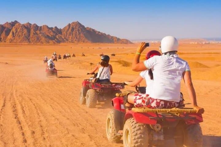 Agafay Desert Sunset: Quad Ride, Camel Trek & Lantern-Lit Dinner from Marrakech photo 4