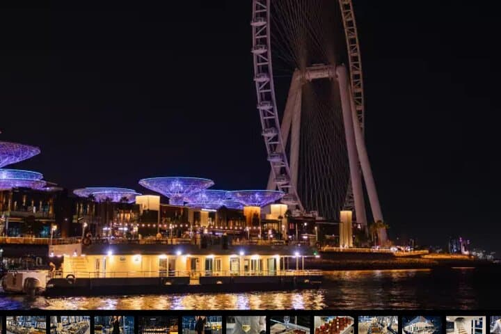 Dubai Marina VIP Catamaran Dinner Cruise: Skyline Dinner, Live BBQ & Tanora Show photo 2