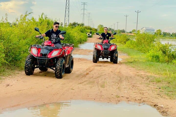 Siem Reap Countryside Quad Bike Tour — Sunset Ride Through Rice Fields photo 2