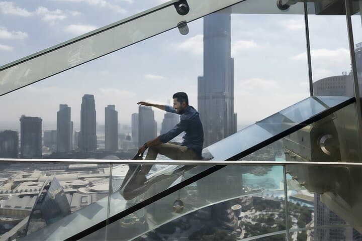 Sky Views Observatory Dubai: Glass Slide & 360° Downtown Views photo 2