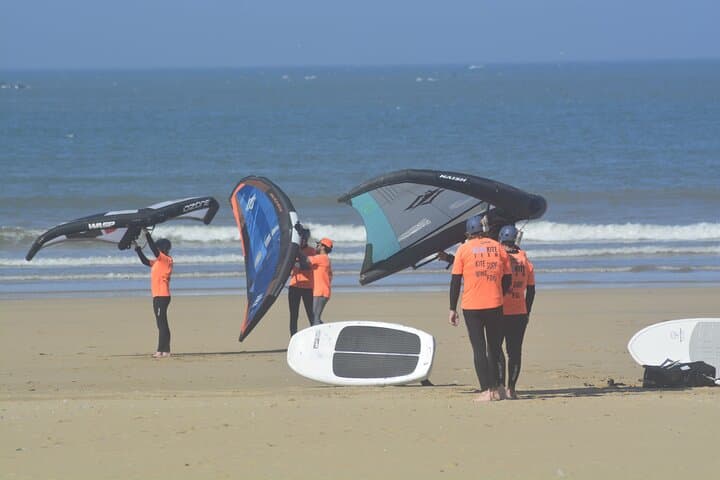 Essaouira Wingfoil Initiation: Beginner Wingfoil Lessons with Foil & IKO Certification photo 3