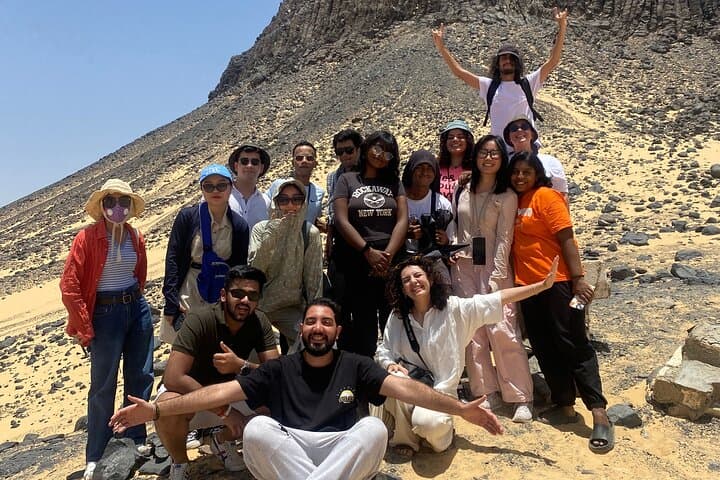 White and Black Desert Overnight Camping Adventure: Bahariya Oasis to White Desert Camping