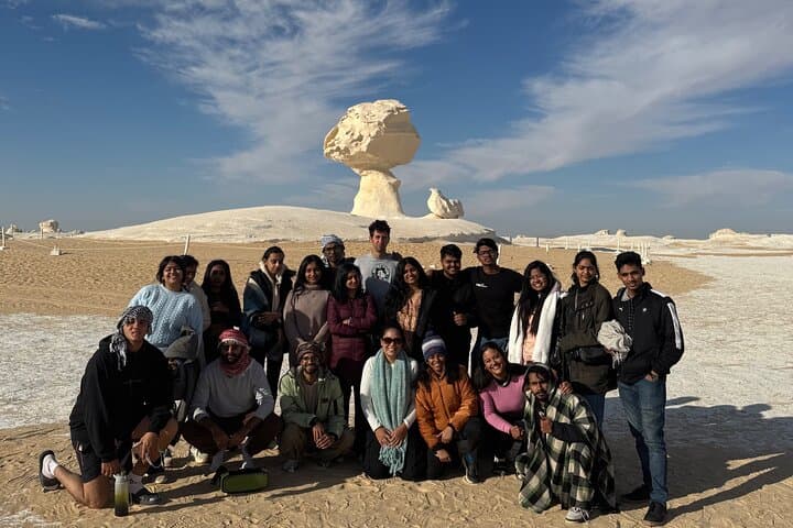 White and Black Desert Overnight Camping Adventure: Bahariya Oasis to White Desert Camping photo 3