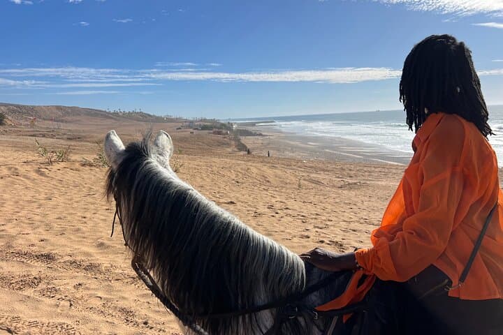 Sunset Horseback Ride on Taghazout Bay: Beach Gallops & Beginner-Friendly Trails photo 5
