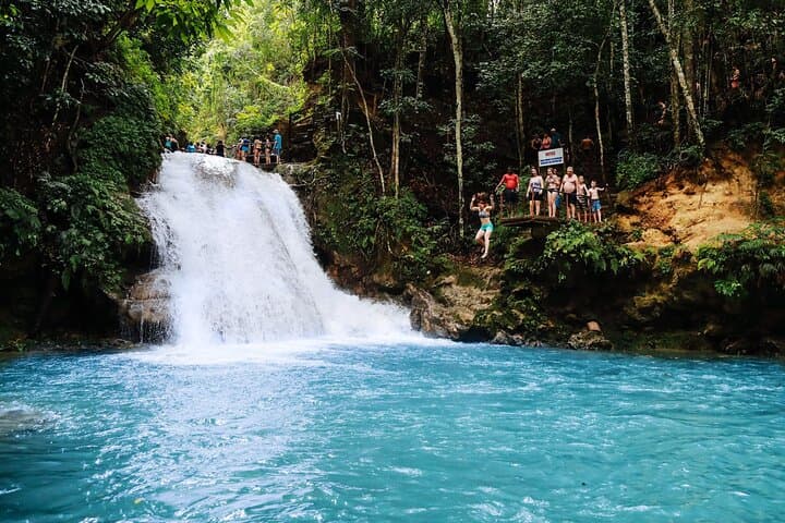Blue Hole & Bamboo Rafting: Ocho Rios Waterfall Adventure with Lunch photo 4