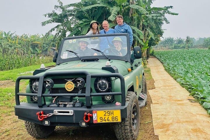 Hanoi Jeep Tour: Hidden Gem Café & Offbeat Old Quarter Jeep Experience photo 2