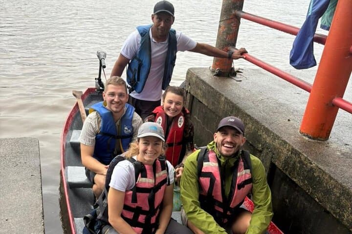 Silent Electric Canoe Wildlife Tour in Tortuguero National Park