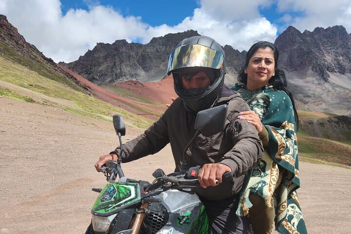 Motorcycle to Rainbow Mountain: Vinicunca Without the Hike