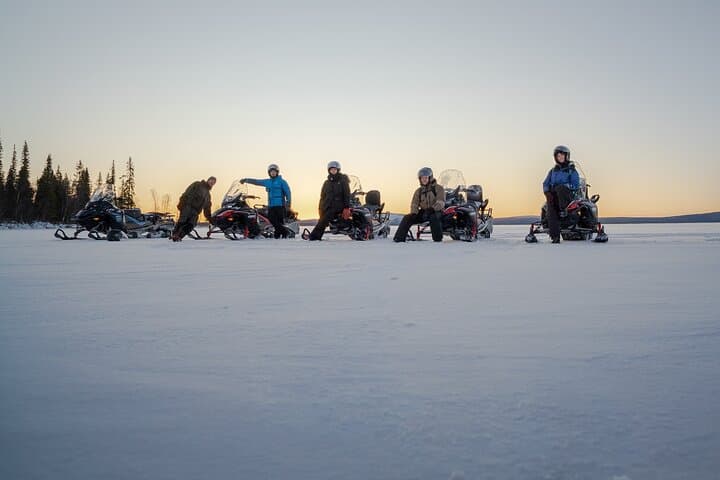 Snowmobiling the Arctic: Guided Lapland Snowmobile Tour from Kiruna photo 5