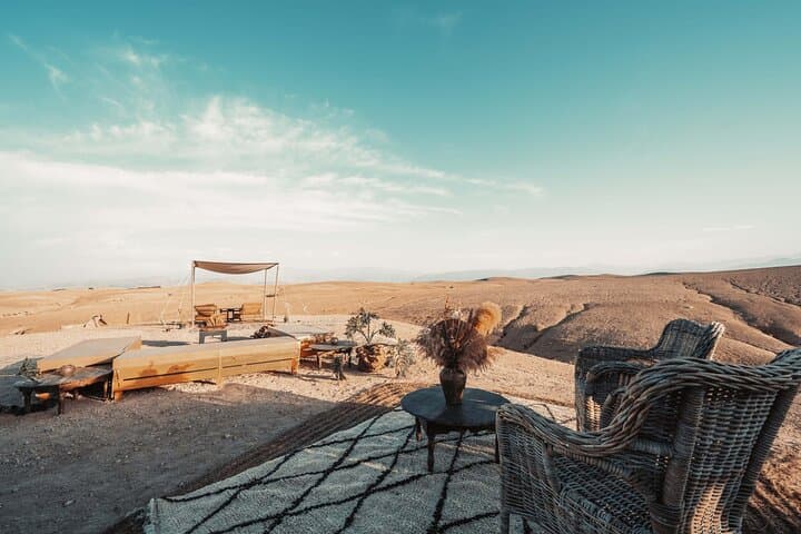 Private Agafay Desert Luxury Lunch with 4x4 Transfer from Marrakech photo 3
