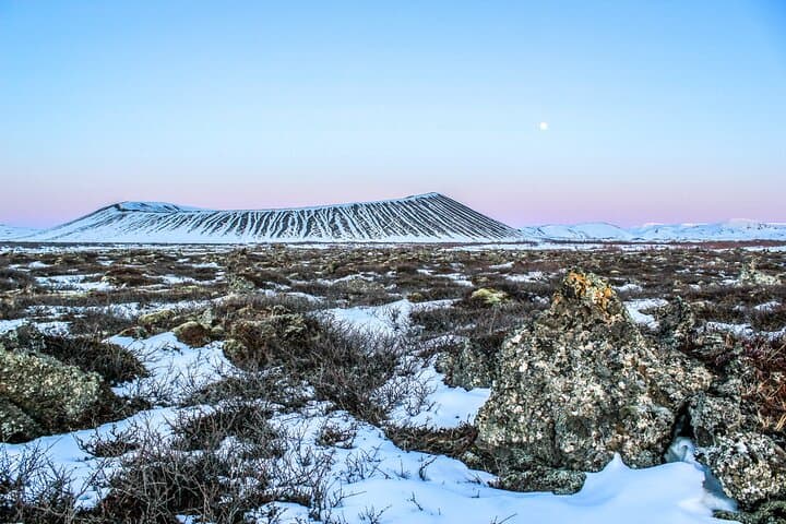 Sunrise Hverfjall Volcano Hike — Myvatn Sunrise Crater Trek, Iceland photo 2