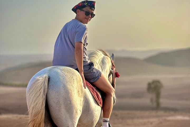 Agafay Desert Adventure from Marrakech: Horseback, Camel Trek, Quad Ride & Dinner Under the Stars photo 5