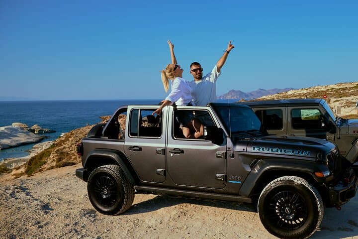 Design Your Own Milos Jeep Safari: Custom Off-Road Adventure & Hidden Beaches photo 1