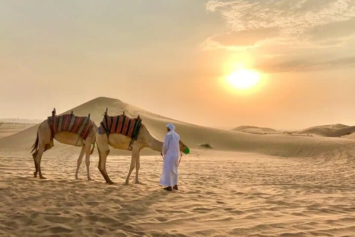 Dubai Desert Safari: Dune Bashing, Camel Ride, Quad & Cultural Camp Experience photo 6