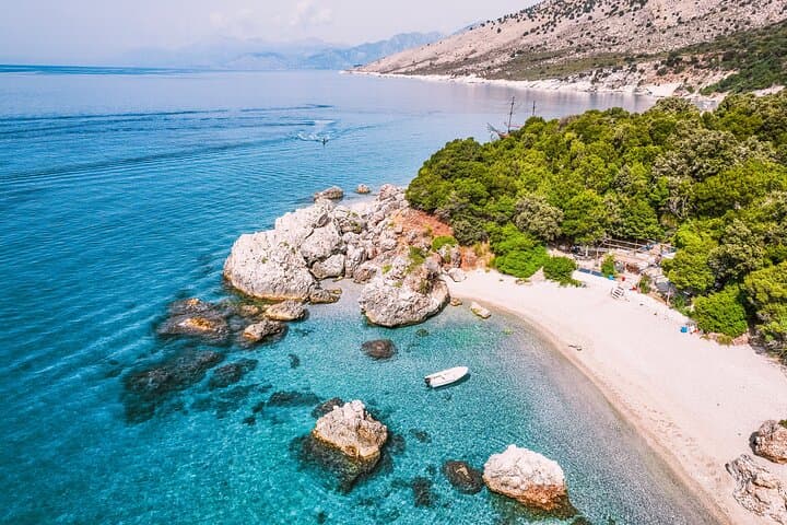 Saranda Hidden-Gem Boat Tour: Turtle Cave, Kakomes & Krorez Beaches photo 4