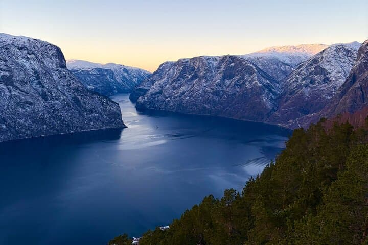 Winter Fjord Tour: Nærøyfjord Cruise, Flåm & Stegastein Viewpoint from Bergen photo 2