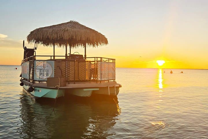Tiki Pub Sunset Dolphin Cruise — Private Sunset Boat in Fort Myers Beach photo 1
