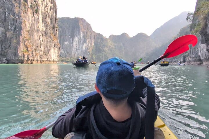 Half-Day Halong Bay Shore Excursion — Caves, Kayaks & Ti Top Beach photo 6