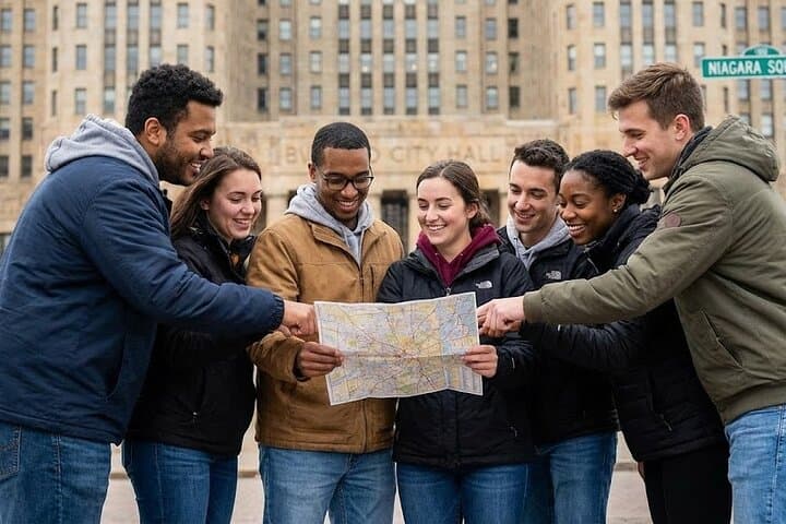 Buffalo Self-Guided Scavenger Hunt through Canalside and Downtown