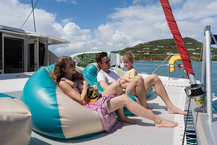 Be Happy Private Catamaran Cruise in Sint Maarten — Half-Day Charter photo 3