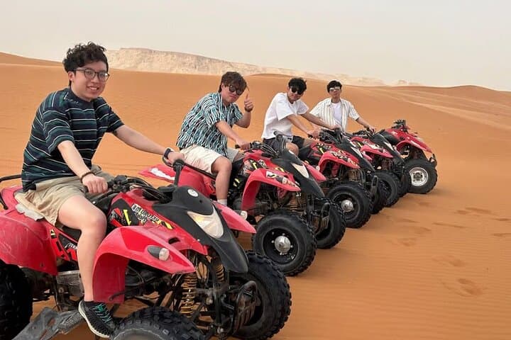 Riyadh Desert Sand Dunes: Camel Ride and ATV Guide Bike Adventure photo 2