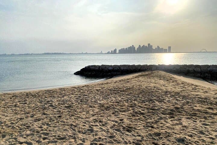 Sunset Kayak Escape to a Hidden Beach — Private Guided Tour in Doha