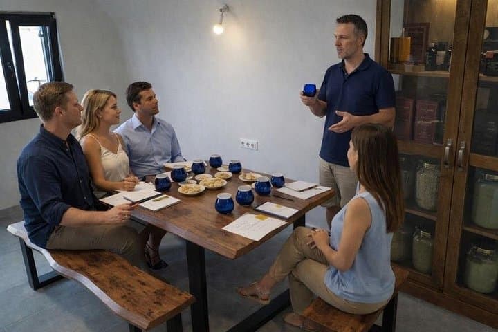 Santorini Organic Farm Tour: Olive Oil & Black Raisin Vineyard Tasting photo 2