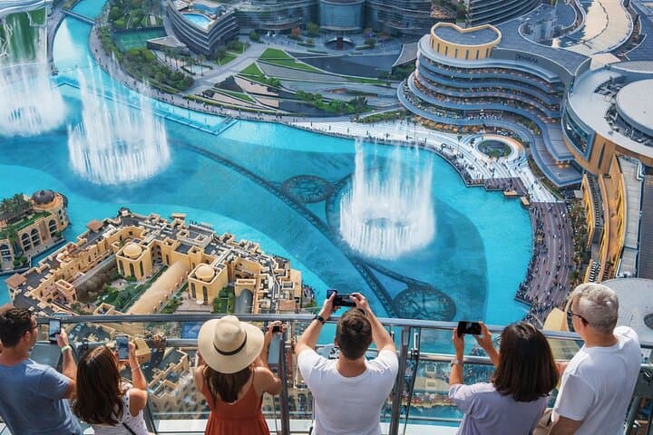 Dubai Semi-Private Sightseeing Tour with Burj Khalifa Ticket: Jumeirah, Souks & Palm Views photo 5